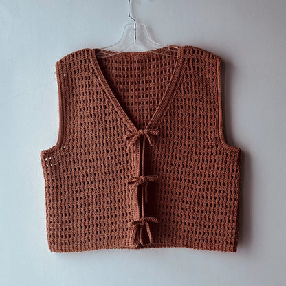 Acacia Vest Crochet Pattern PDF